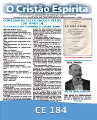 Capa da Edição 184 de O Cristão Espírita